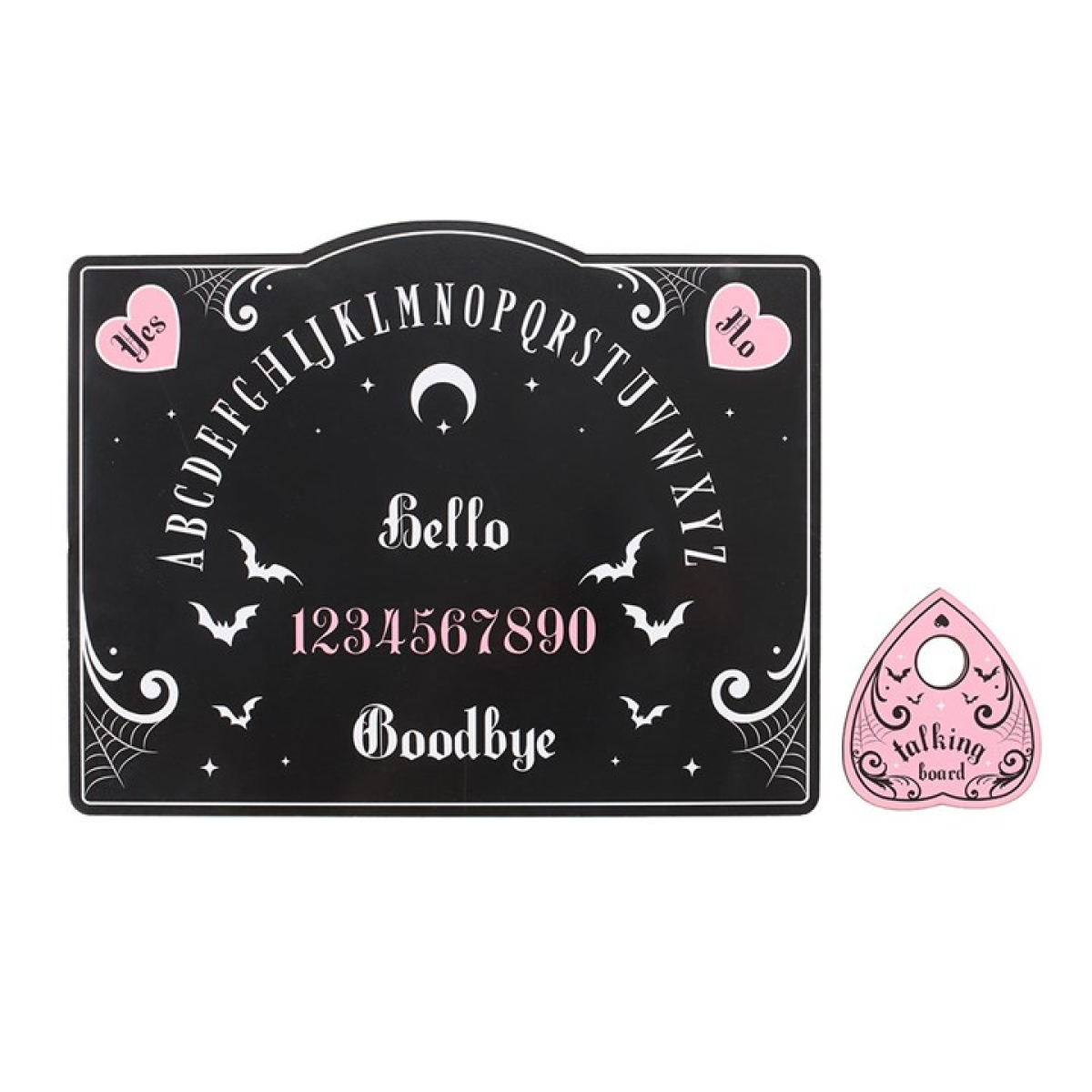 Pink and Black Talking Board